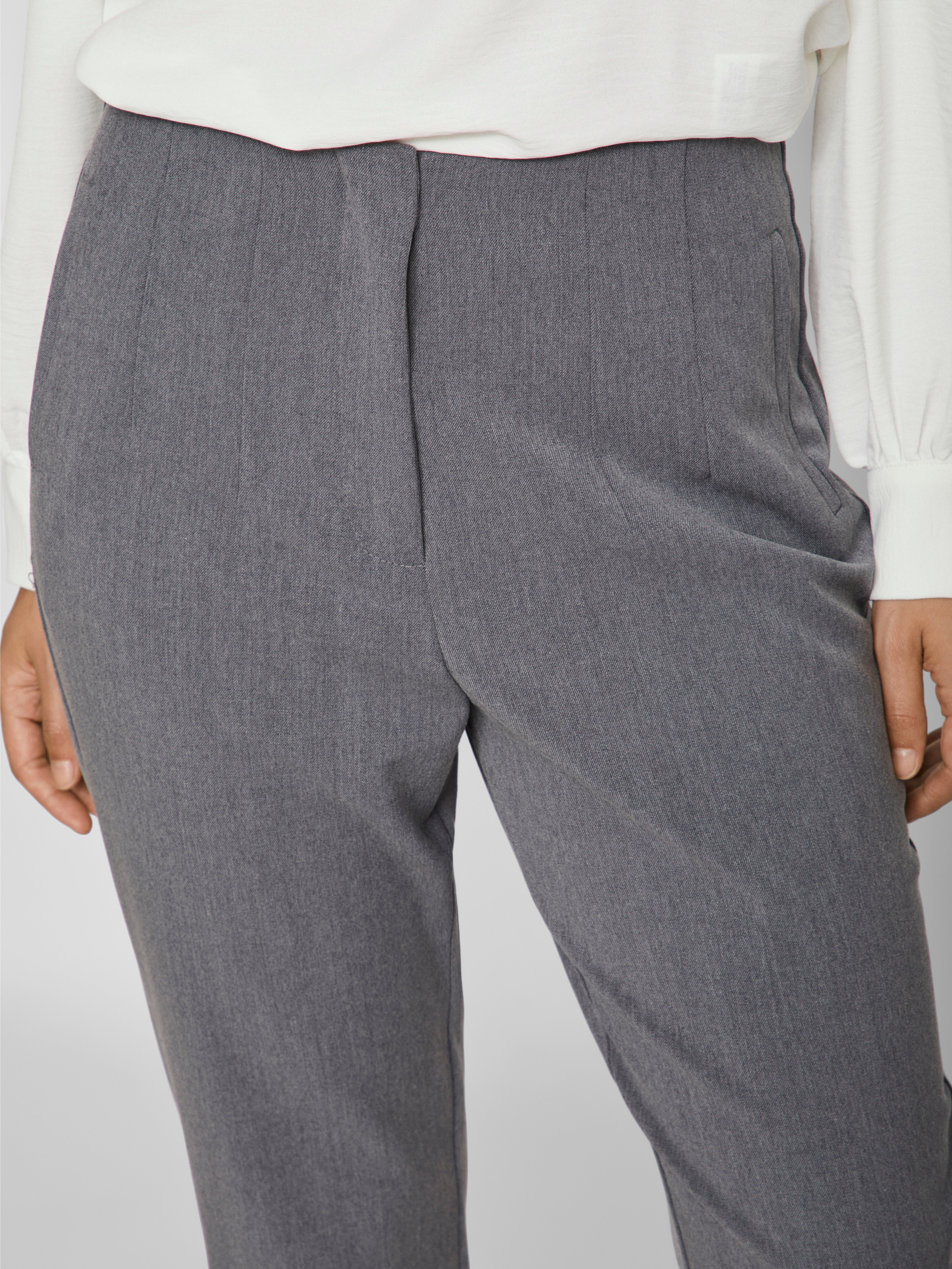 Vivarone HW bukser - Medium Grey Melange